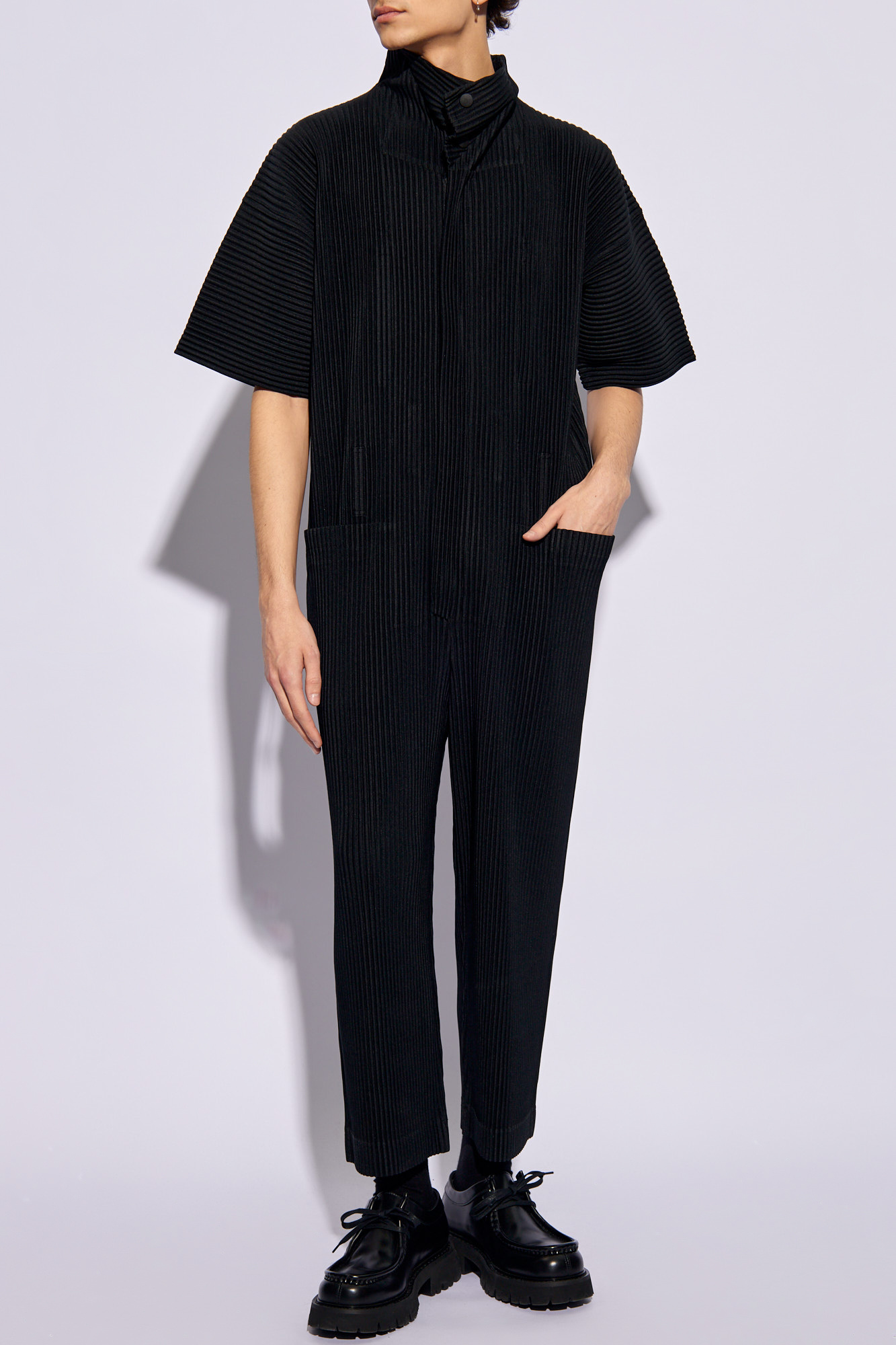 Black Pleated jumpsuit Issey Miyake Homme Plisse - Vitkac Canada